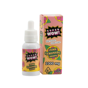 SUPER WOW - Pink Lemonade | (30ml) THC Drops | Super Wow