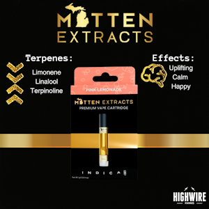 MITTEN EXTRACTS - Mitten Extracts Cart Pink Lemonade 1g