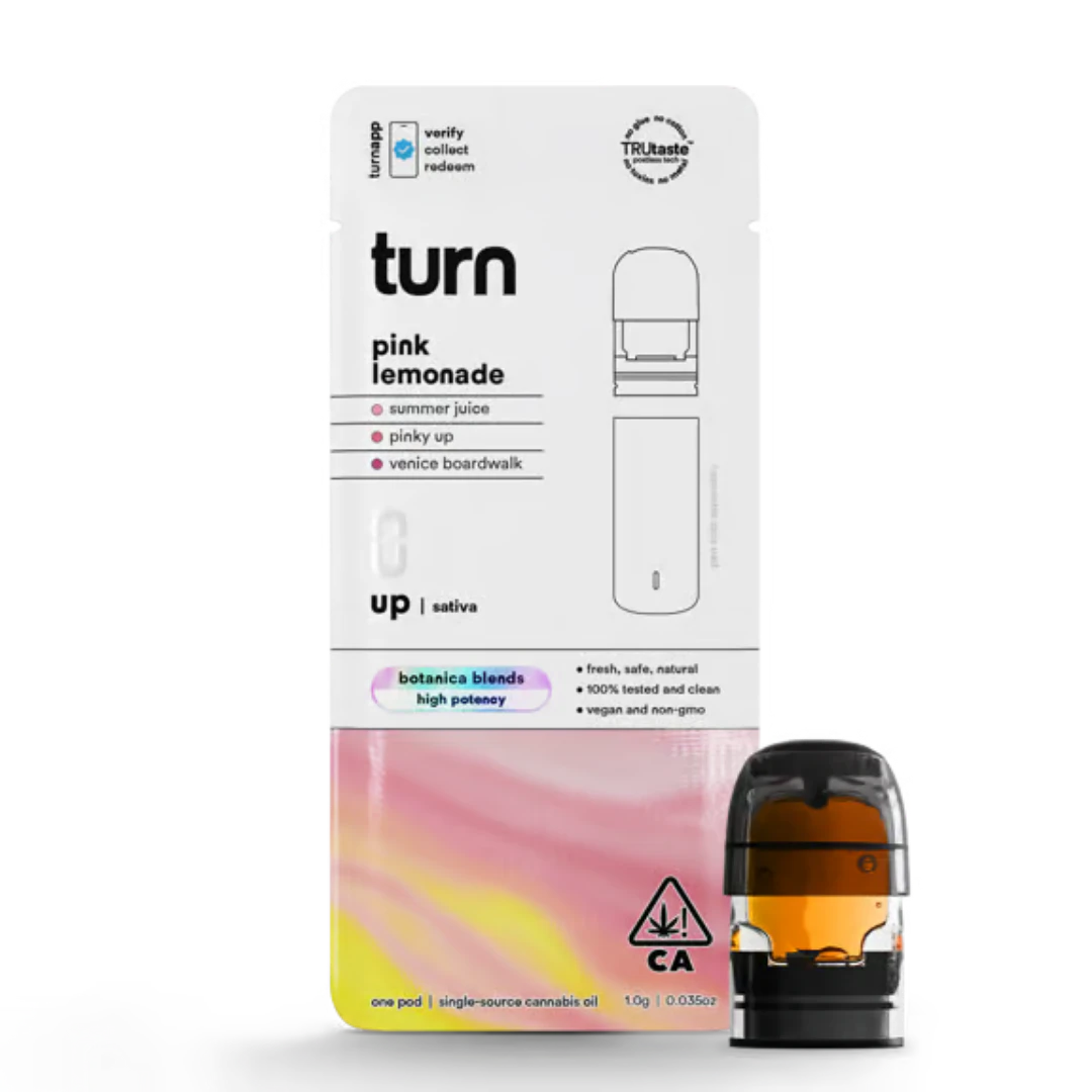 turn - Pink Lemonade (S) | 1g Botanica Blends Pod | Turn Main Image