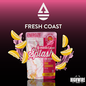 Splash Live Resin Gummies Pink Lemonade 4:1 THC:THCv 200mg (Sativa)
