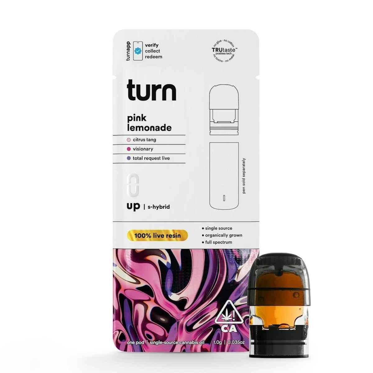 Turn Pink Lemonade Live Resin POD 1.0g