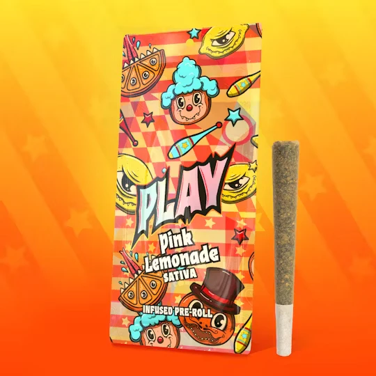 PLAY - Play - Pink Lemonade 1.2G Infused Pre-Roll Main Image