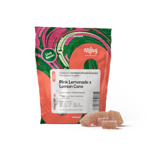 MFNY - Pink Lemonade x Lemon Cane | Live Resin Gummies | 100mg/10 Pieces | MFNY