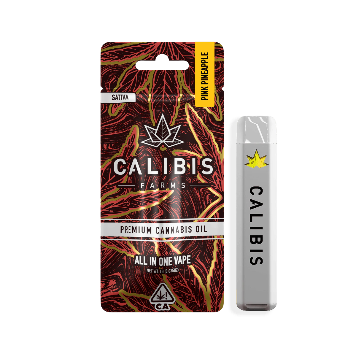 Calibis Farms - Pink Pineapple (S) | 1g High Potency Vape AIO | Calibis Farms Main Image