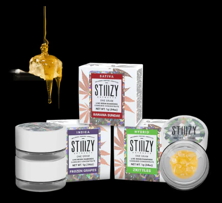 STIIIZY - [STIIIZY] Live Resin Diamonds - 1g - Pink Rosay (H) Main Image
