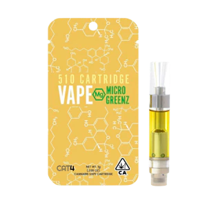 Micro Greenz - Pink Rozay (I) | 1g 510 Vape Cartridge | Micro Greenz