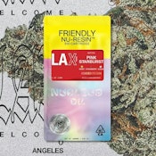 Friendly Brand x LAX Packs Pink Starburst Nucleus Cured Resin Cartridge 1.0g