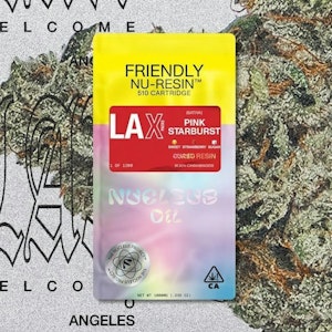 FRIENDLY BRAND - Friendly Brand x LAX Packs Pink S-Burst Nucleus Cured Resin Cartridge 1.0g