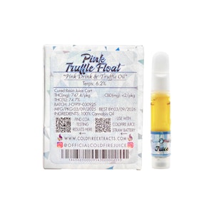 COLD FIRE - ColdFire Pink Truffle Float Cured Resin Juice Cartridge 1.0g