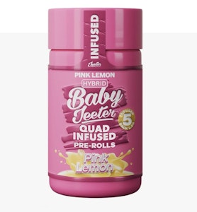 Jeeter - Baby Jeeter - 5pk Infused Pre Rolls - Pink Lemon