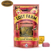 Lost Farm - Pink Lemonade x Durban Poison - 100mg Fruit Chews 10pk