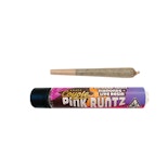 Pink Runtz, Diamond + Live Resin 1g Infused Pre-roll (Space Coyote)