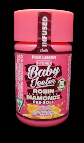 Infused Baby Jeeter 0.5g x 5 (2.5g) Preroll Pink Lemon