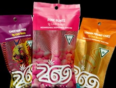 269 Cannabis - Disposable Vape Cart - Pink Runtz Live Resin - 1g