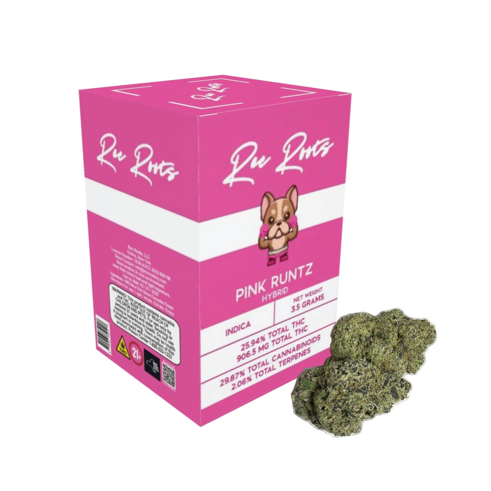Rec Roots - Rec Roots - Pink Runtz - 3.5g - 25.87% THC - Dry Flower Main Image