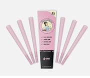 Pink 1-1/4″ Pre Rolled Cones | 6 Count