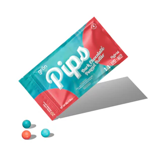 GRON - Gron | Pips | Peanut Butter/ Dark Chocolate 20pk |  1:1 THC:CBD