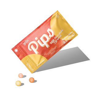 GRON - Gron | Milk Chocolate Caramel Pips | 100mg Sativa 3:1 CBG:THC 