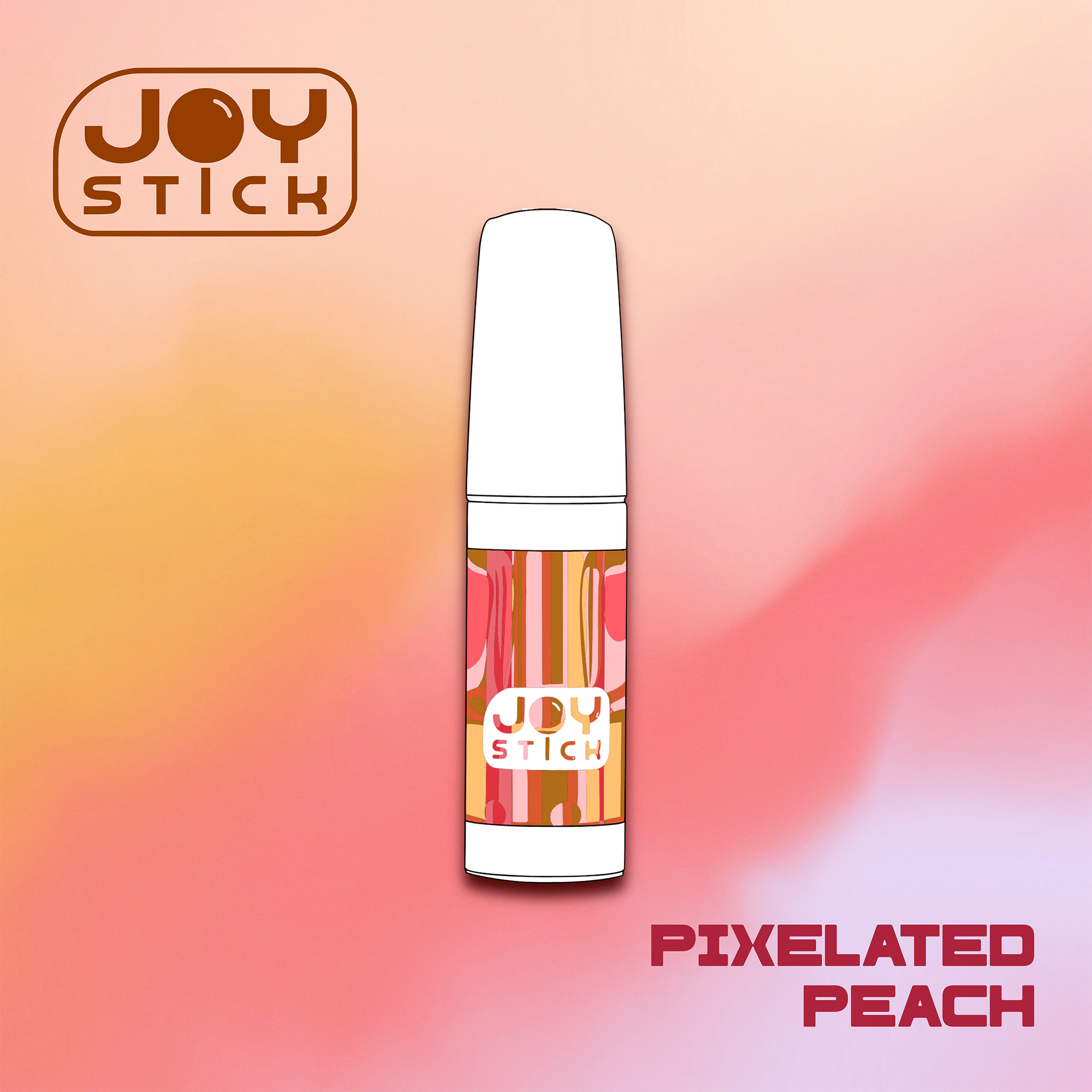 JOYSTICK - Joy Stick Cart 1g Pixelated Peach Main Image