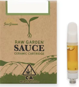 Lemon Sour Diesel | 1g Sauce Cart | Raw Garden