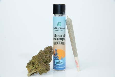 Rolling Green Cannabis - Rolling Green Cannabis - Planet of the Grapes - 1g - Preroll