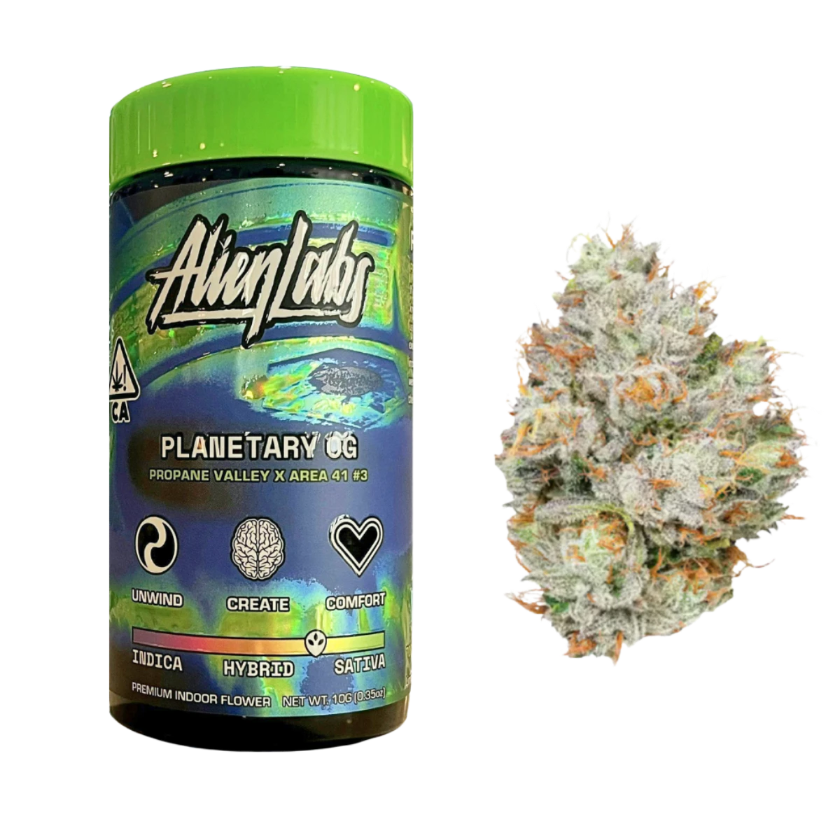 Alien Labs - Planetary OG (H) | 10g Premium Indoor | Alien Labs Main Image