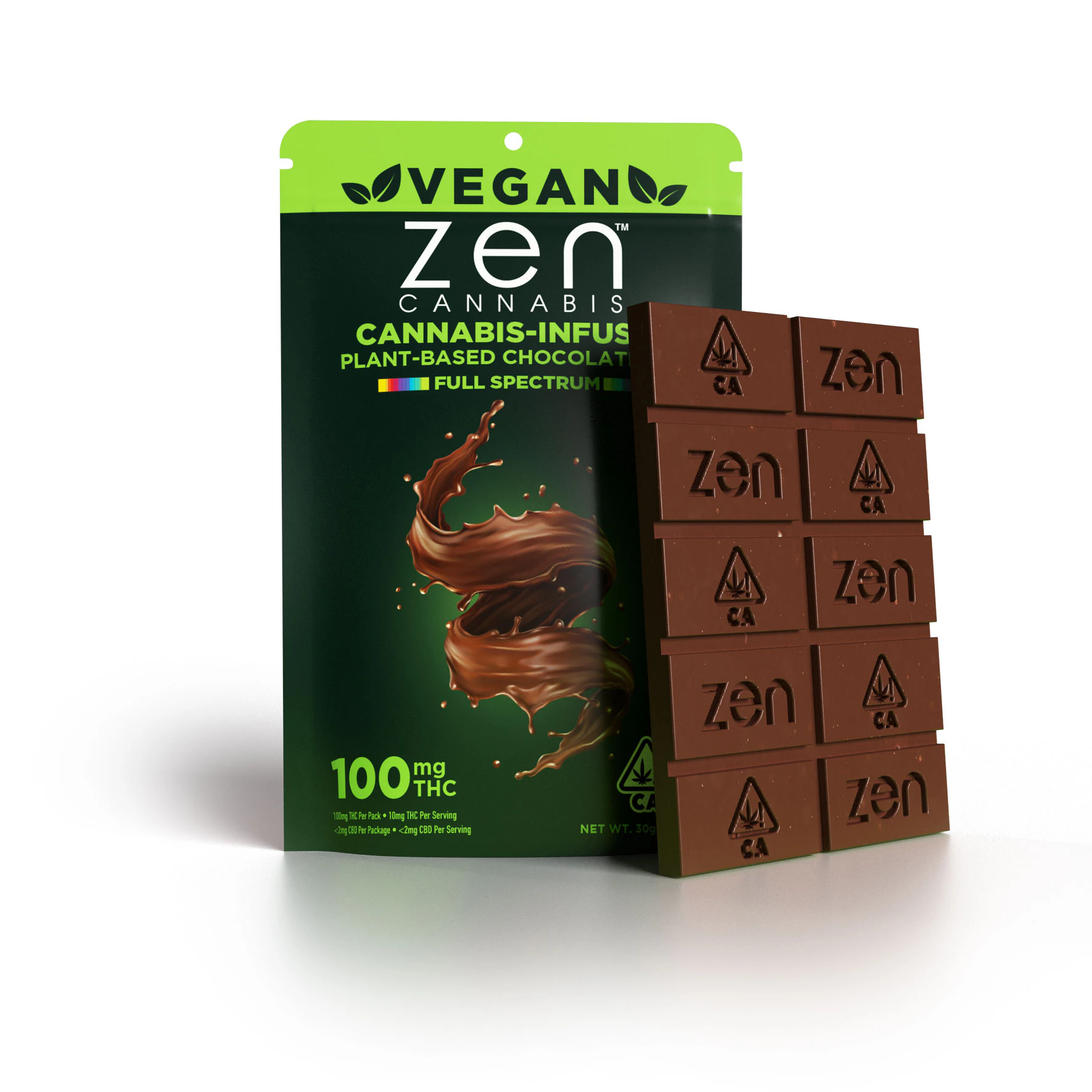 Zen - Zen | Vegan Chocolate | 100mg Main Image