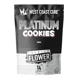 WEST COAST CURE - West Coast Cure Platinum Cookies Premium Flower 14.0g