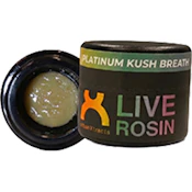 Platinum Kush Breath 1g - Live Rosin - Concentrates - UrbanXtracts