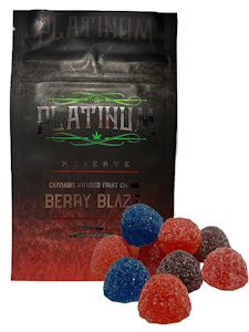 PLATINUM RESERVE - Berry Blaze - 100mg Gummies