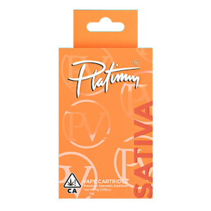 PLATINUM VAPE - Platinum Vape - 1g Distillate Cart - Poppin Peach