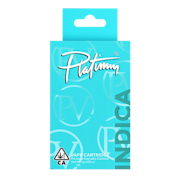 Platinum Vape - 1g Distillate Cart - Blue Razz
