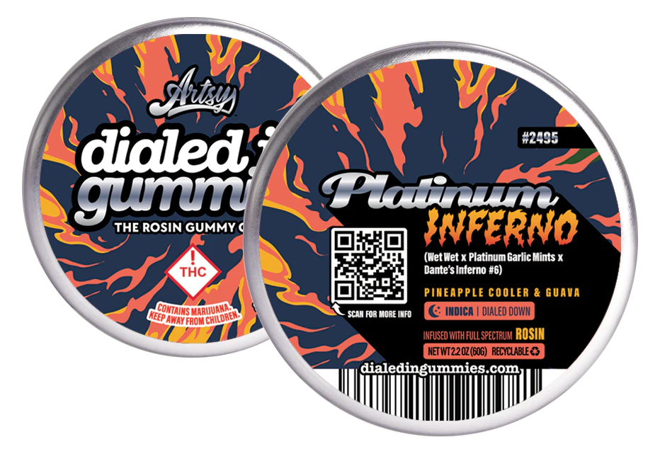 Dialed In - Dialed In - Gummies - Platinum Inferno (I) - 100mg Main Image