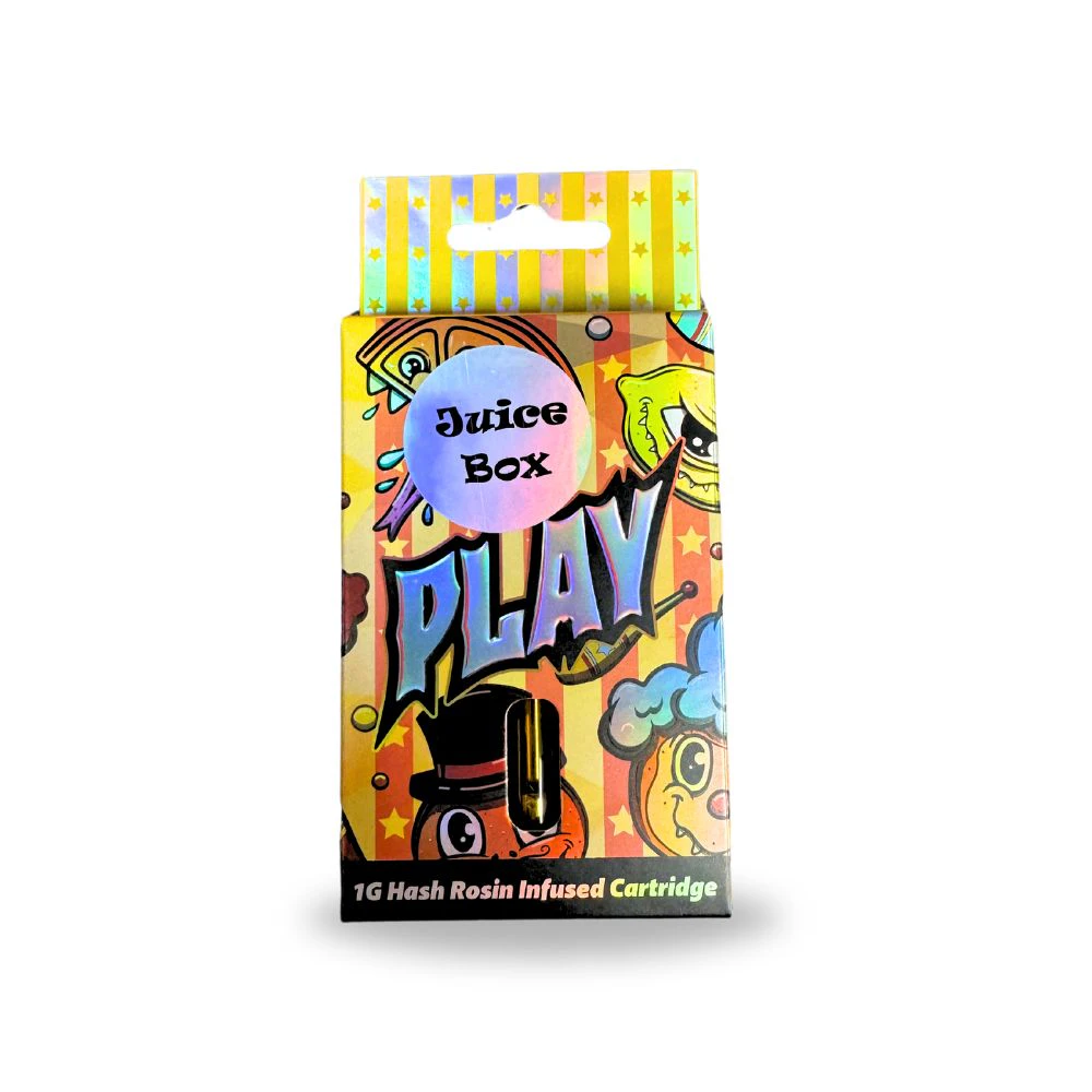 Play - Juice Box 1g Hash Rosin Infused Distillate Cartridge - PLAY Main Image