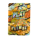 Orange 200mg Gummies (4pc x 50mg) - PLAY