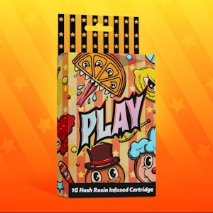 Play - Strawberry Runtz - 1g Hash Infused Distillate Cart