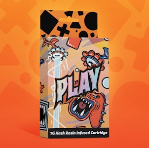 Play - PLAY - Papaya Punch - 1g Hash Infused Distillate Cart