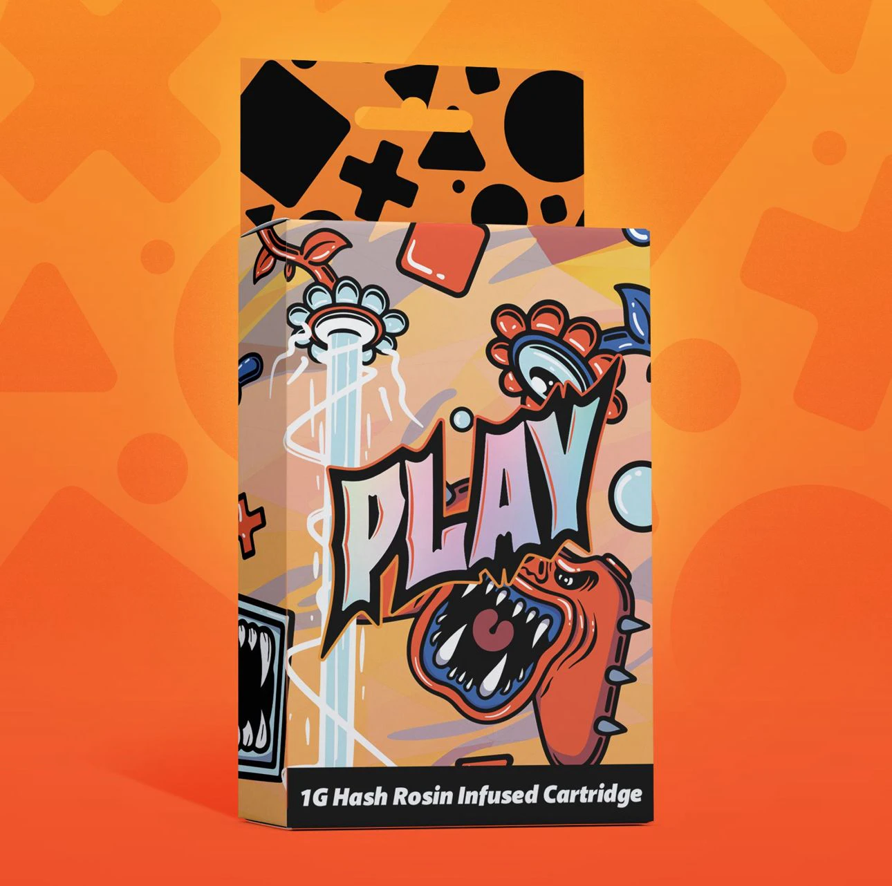 Play - PLAY - Papaya Punch - 1g Hash Infused Distillate Cart Main Image