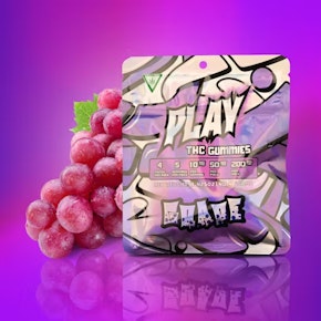PLAY - Grape Gummies - 200MG (4x50MG)