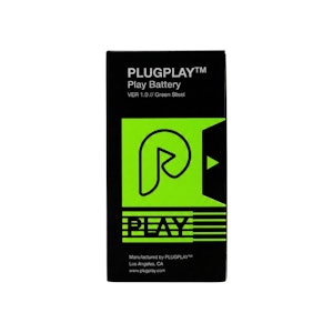 PLUGPLAY - PLAY BATTERY - GREEN STEEL - PLUGPLAY