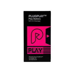 PLUGPLAY - PLAY BATTERY - PINK STEEL - PLUGPLAY