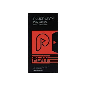PLUGPLAY - PLAY BATTERY - RED STEEL - PLUGPLAY