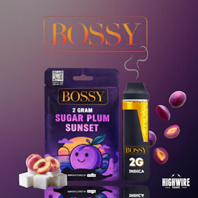 Bossy Disposable Sugar Plum Sunset 2g