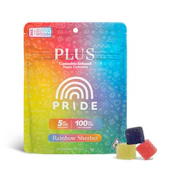 Plus - PRIDE Rainbow Sherbet (Limited Edition) - Gummies - 100MG