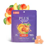 Plus - Super Sour Peach - Gummies - 100MG