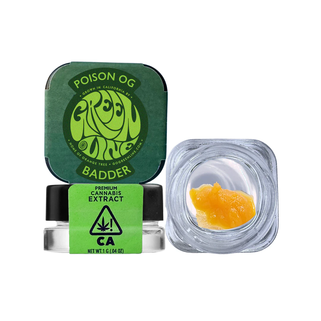 Greenline - Greenline | Badder | Poison OG | 1g Main Image