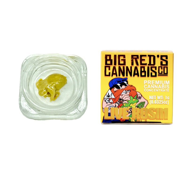 Big Red's Poison Papaya Live Rosin 1.0g 1.0g