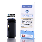 Pom Spritzer, Liquid Live Rosin, Disposable, 1g