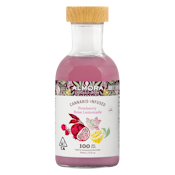 Pomberry Rose Lemonade | 12oz 100mg Beverage | Almora Farms x Whitethorn Rose Farms