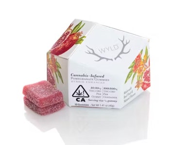 WYLD - Wyld Pomegranate 1:1 Gummies